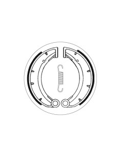 Machoires de frein moto SBS Organic 2172