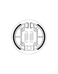 Machoires de frein moto SBS Organic 2187