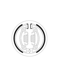 Machoires de frein moto SBS Organic 2203