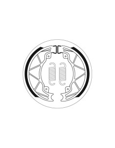 Machoires de frein moto SBS Organic 2205