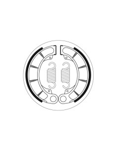 Machoires de frein moto SBS Organic 2207