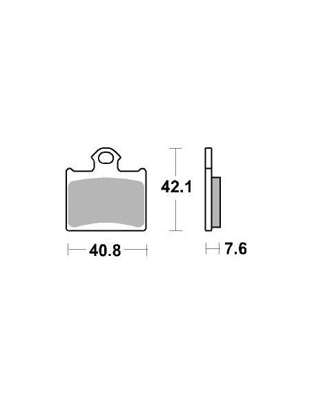 Plaquettes de frein moto SBS Off Road Racing Sinter 872RSI