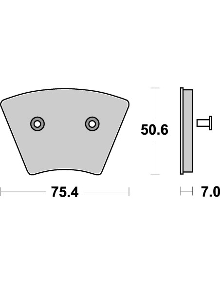 Plaquettes de frein moto SBS Harley Ceramic 679H