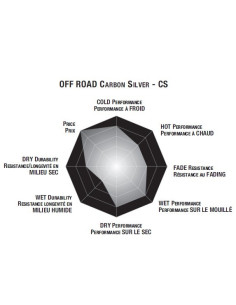 Plaquettes de frein moto SBS Carbon Silver 675CS 2