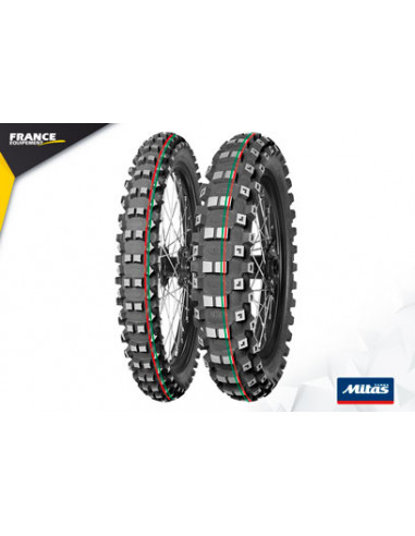 PNEU MITAS TERRA FORCE- MX MH 80/100-21 51M TT Red & Green