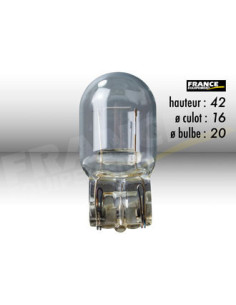 AMPOULE STOP ET CLIGNOTANT W3x16D 12V21W