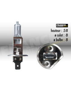 AMPOULE PHARE HALOGENE H1 P14,5S 12V55W