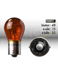 AMPOULE STOP ET CLIGNOTANT BA15S 12V21W
