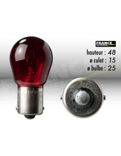 AMPOULE STOP ET CLIGNOTANT BA15S 12V21W