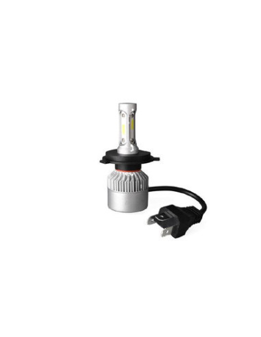 2 AMPOULES PHARE LED TYPE H4 12V80W - 8000 lumens/6500k