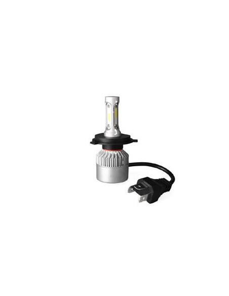 2 AMPOULES PHARE LED TYPE H4 12V80W - 8000 lumens/6500k