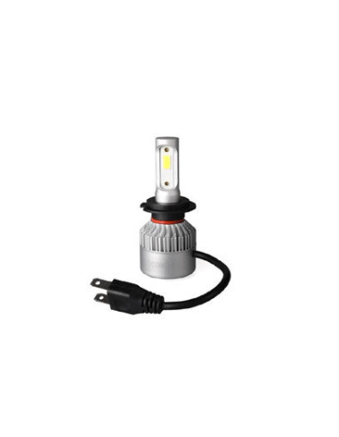 2 AMPOULES PHARE LED TYPE H7 12V55W - 8000 lumens/6500k