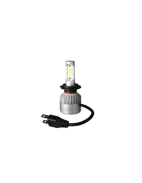 2 AMPOULES PHARE LED TYPE H7 12V55W - 8000 lumens/6500k