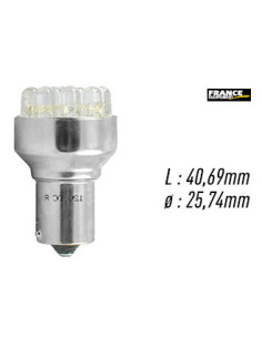 AMPOULE ROUGE TYPE BA15S 12V1.2W