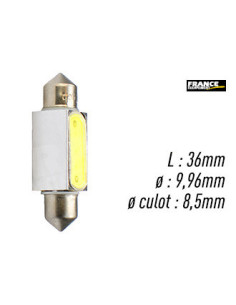 AMPOULE BLANCHE TYPE S8,5D/C5W 12V0.96W