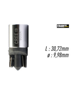 AMPOULE TEMOIN BLANCHE SANS CULOT W2,1x9,5D/W5W-T10 12V3W