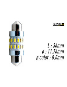 AMPOULE BLANCHE TYPE S8,5D/C5W 12V0.96W