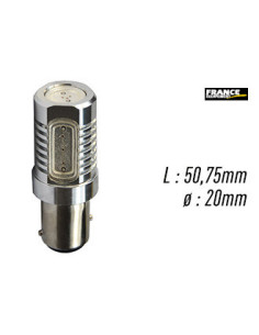 AMPOULE ROUGE TYPE BAY15D 12V6W