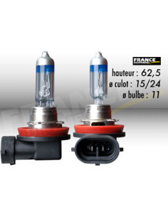AMPOULE PHARE XENON MAX + 100% RING H11  12V55W