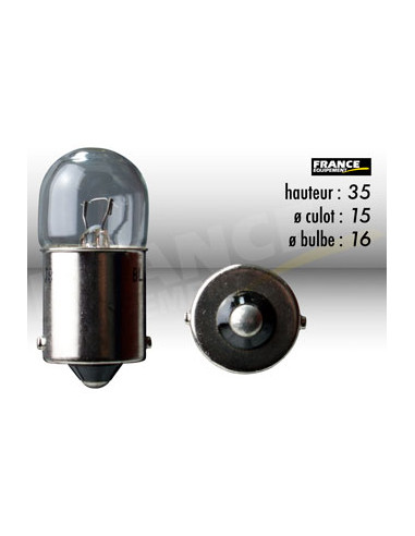 AMPOULE STOP ET CLIGNOTANT RING BA15S 12V10W