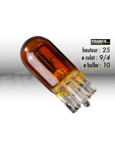 AMPOULE TEMOIN SANS CULOT RING W2,1x9,5D/W5W-T10 12V5W