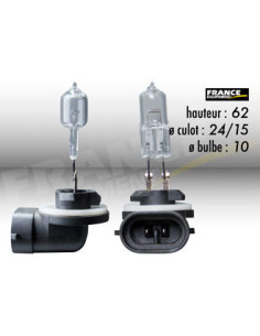 AMPOULE PHARE HALOGENE POLARIS RING PG13J 12V50W