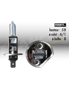 AMPOULE PHARE HALOGENE RING H1 P14,5S 12V55W