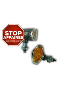 Paire de clignotants, ampoule halogène.