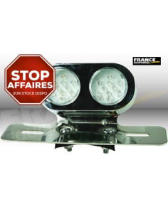 Feu arrière avec fixation, ampoule LED.