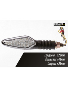 Paire de clignotants, ampoule LED.