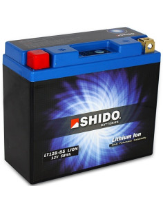 Batterie Lithium Ion SHIDO pour moto LT12B-BS