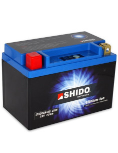 Batterie Lithium Ion SHIDO pour moto LTX20CH-BS