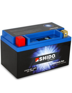 Batterie Lithium Ion SHIDO pour moto LTX7A-BS