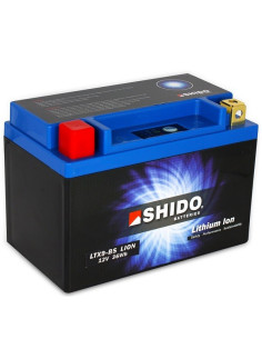 Batterie Lithium Ion SHIDO pour moto LTX9-BS