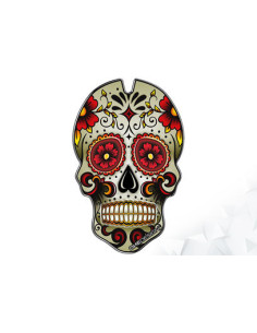 Protège Réservoir "TETE DE MORT" 1 Pièce Format : 100x156.5mm