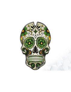 Protège Réservoir "TETE DE MORT" 1 Pièce Format : 100x156.5mm