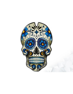 Protège Réservoir "TETE DE MORT" 1 Pièce Format : 100x156.5mm