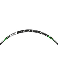 Kit déco de 8 stickers pour Jantes AV+AR "Z1000" Blanc