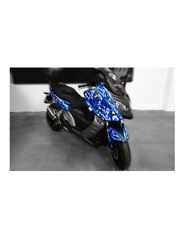 Kit Adhésif graphique pour BMW GS 1200 -Version Gris Camouflage