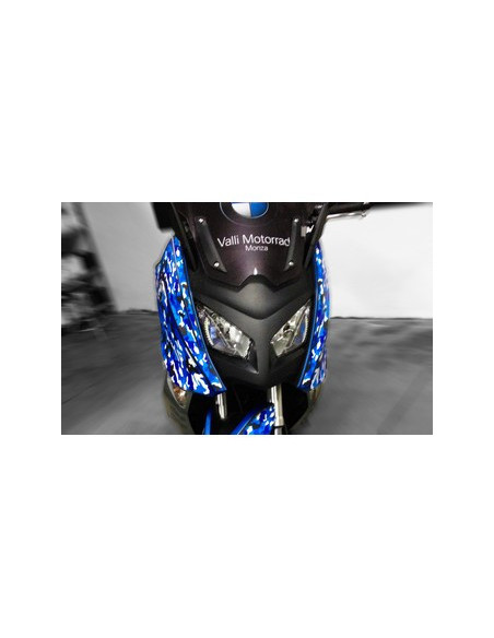 Kit Adhésif graphique pour BMW GS 1200 -Version Gris Camouflage