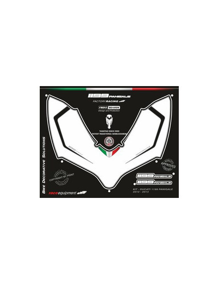 Kit graphique de protection frontale   1199 PANIGALE 2012-2014