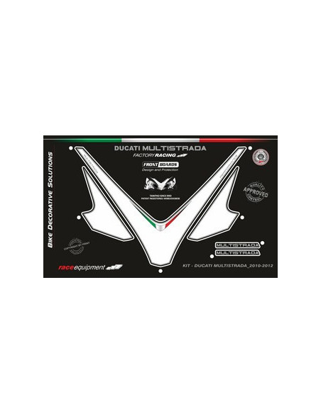 Kit graphique de protection frontale   MULTISTRADA 2010-2012