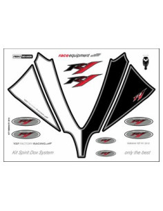 Kit graphique de protection frontale   YZF FACTORY RACING 2