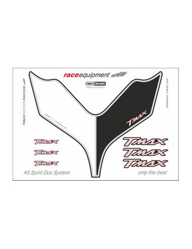 Kit graphique de protection frontale   TMAX FACTORY RACING