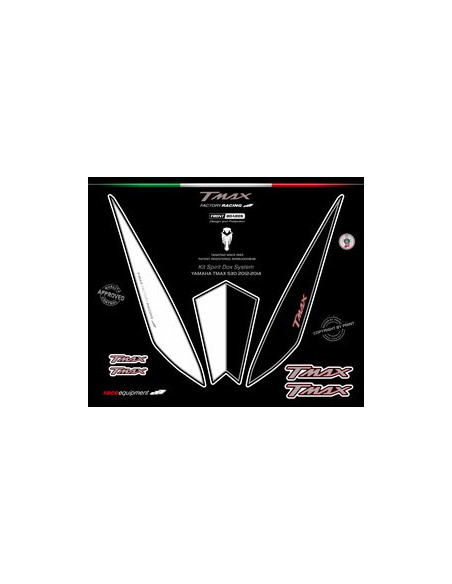 Kit graphique de protection frontale   TMAX FACTORY RACING