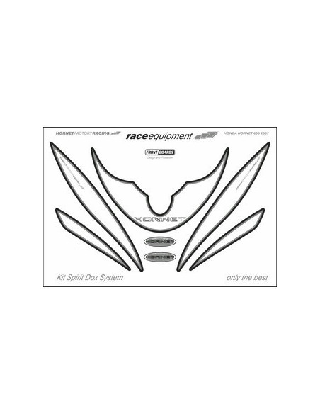 Kit graphique de protection frontale   HORNET FACTORY RACING