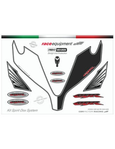 Kit graphique de protection frontale   CBR FACTORY RACING 2