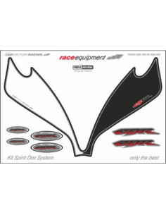 Kit graphique de protection frontale   CBR FACTORY RACING 2