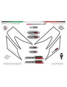 Kit graphique de protection frontale   GSXR FACTORY RACING 2