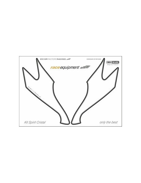 Kit graphique de protection frontale   ZX10R FACTORY RACING